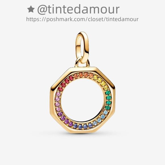 Pandora Pandora ME Rainbow Medallion Charm - Picture 1 of 2